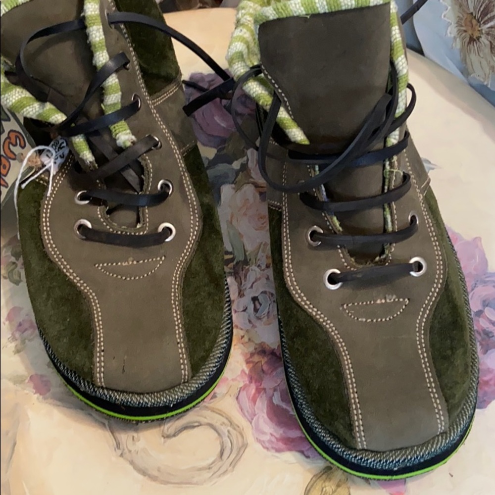 Walk Naked sole rebels green 7 organic/recycled - Picture 2 of 7